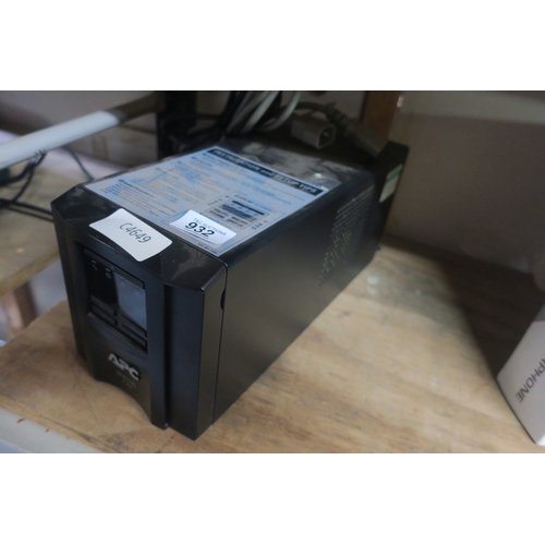 932 - SMART UPS SYSTEM