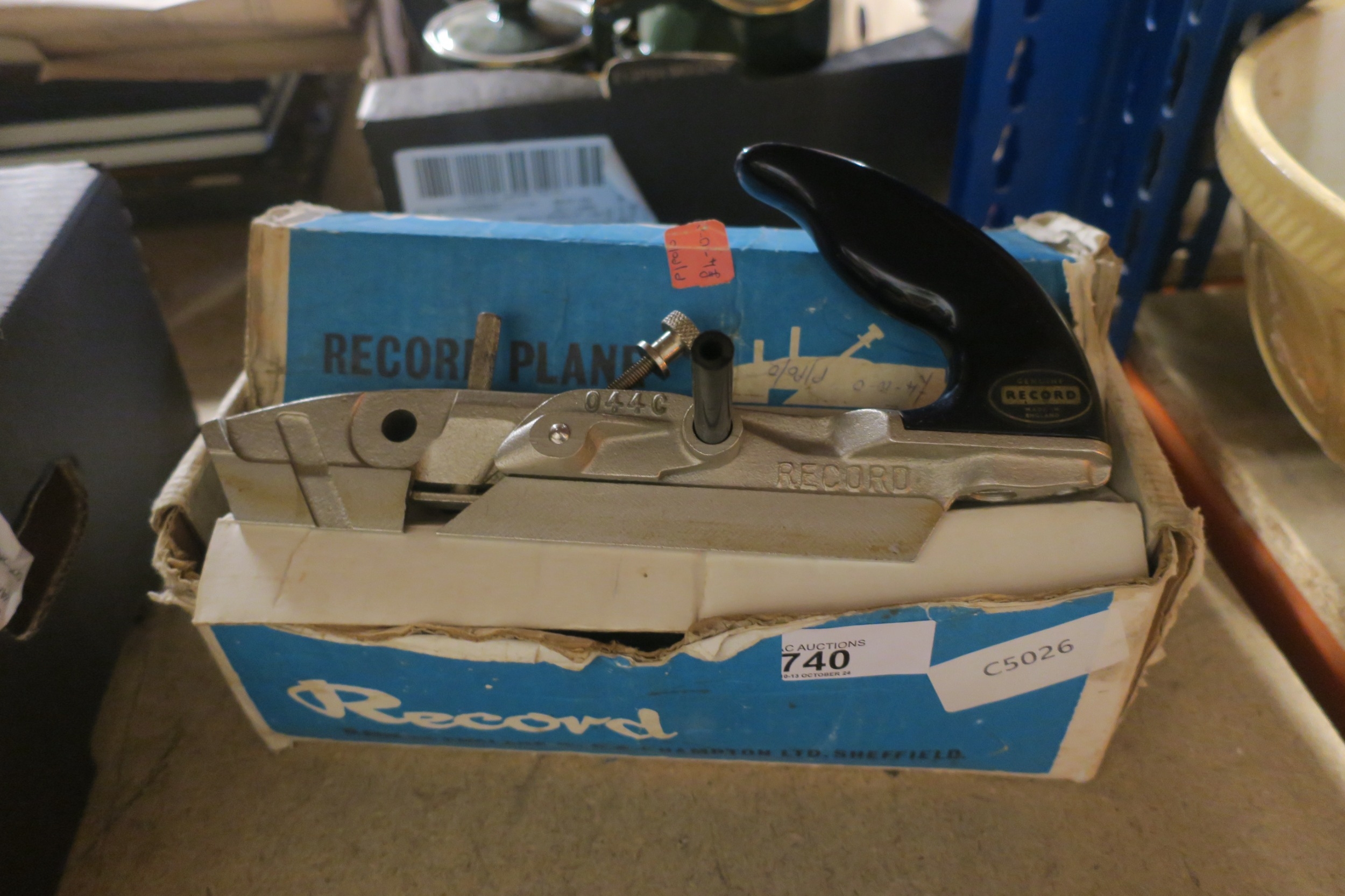 VINTAGE RECORD 044C PLANE IN ORIGINAL BOX