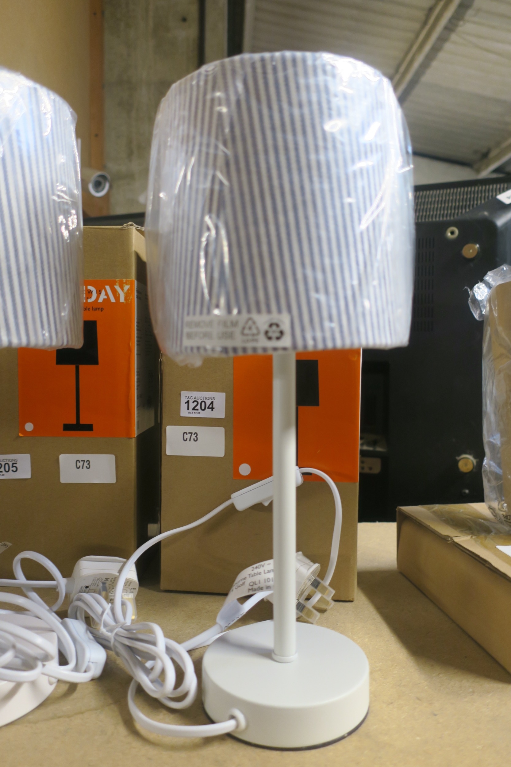 NEW JOHN LEWIS EASTBOURNE TABLE LAMP