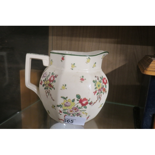 665 - ANTIQUE ROYAL DOULTON MILK JUG IN THE 