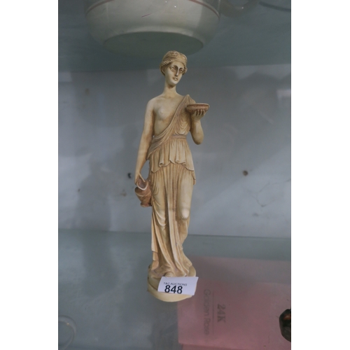 848 - GODDESS OF WATER FIGURINE