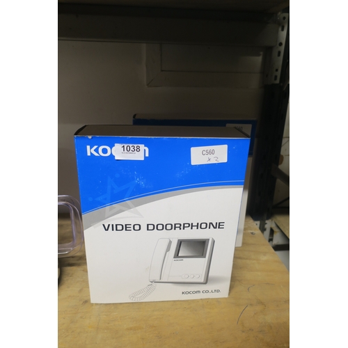 1038 - VIDEO DOORPHONE X 2