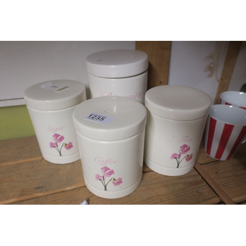 1235 - STORAGE CANISTERS