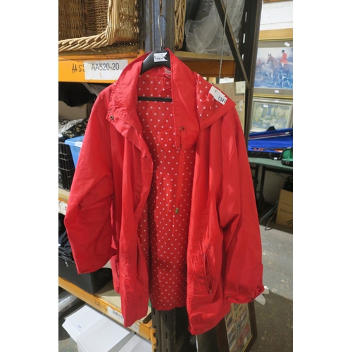 1341 - RED RAIN MAC SIZE 22/24