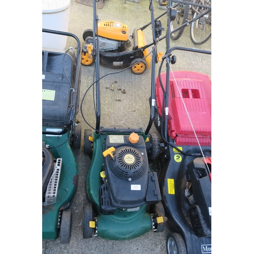 17 - GREEN PETROL MOWER