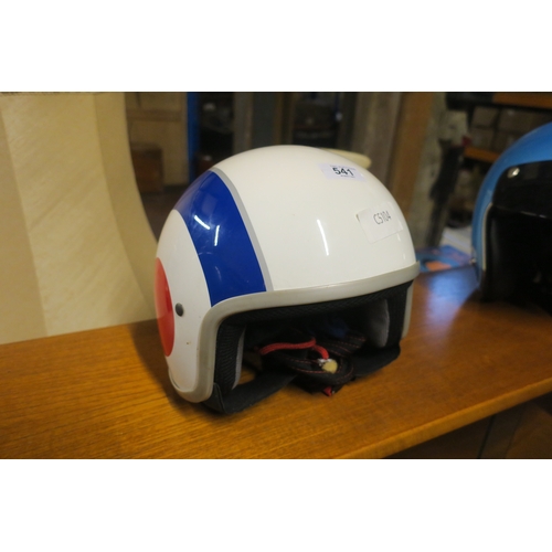 541 - VINTAGE VESPA CRASH HELMET