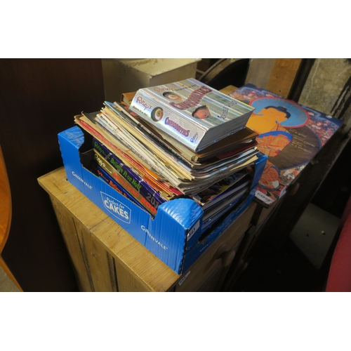 543 - BOX OF CHILDREN'S REFERENCE BOOKS, HISTORICAL MAGAZINES, EPHEMERA ETC.