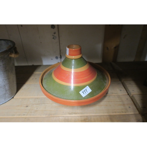 777 - TERRACOTTA TAGINE