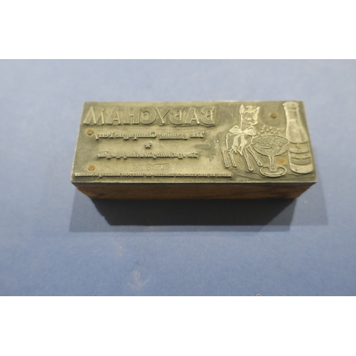 2 - RARE AND HARD TO FIND BABYCHAM STAMP BLOCK