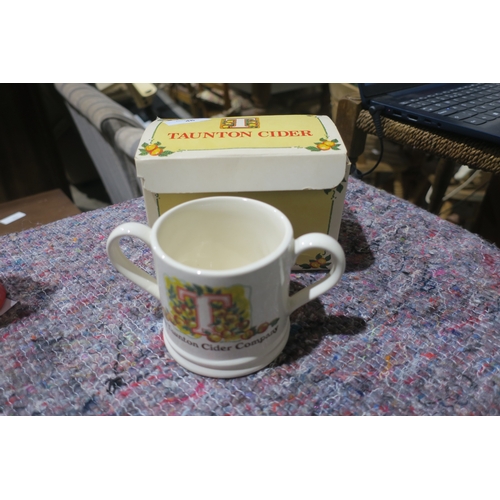 46 - BOXED TAUNTON CIDER MUG