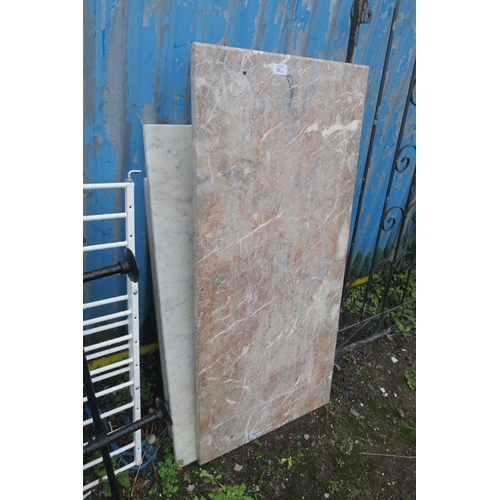 123 - 3 PIECES OF MARBLE