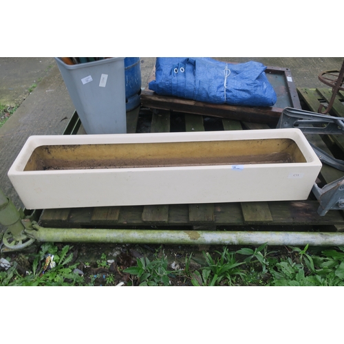 140 - LONG FIBREGLASS TROUGH