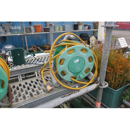 150 - HOZELOCK REEL AND HOSE