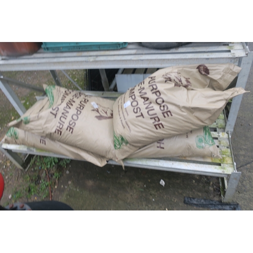 155 - 4 BAGS OF MANURE