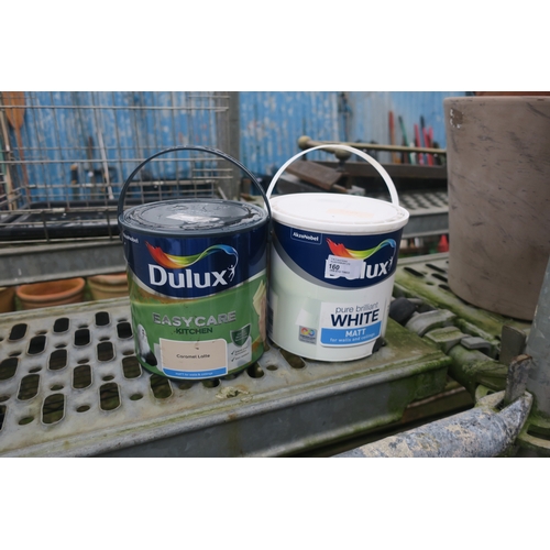 160 - 2 POTS OF DULUX PAINT