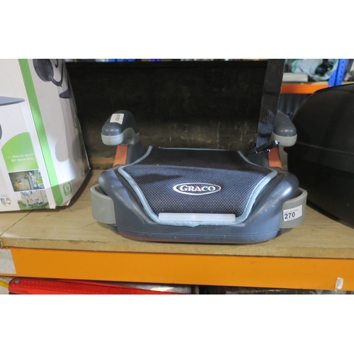 270 - GRACO CHILDS BOOSTER SEAT