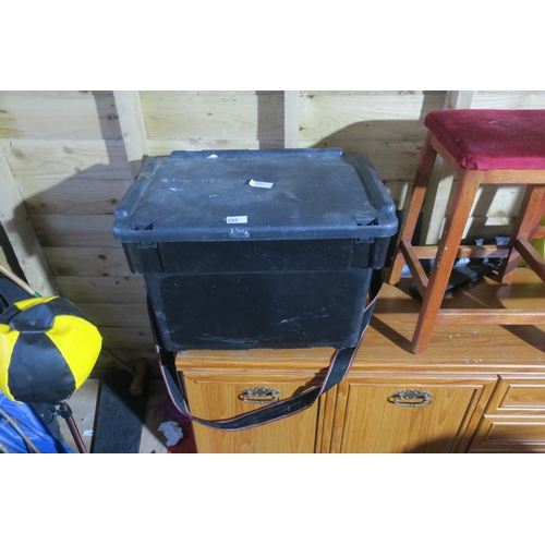 295 - FISHING TACKLE BOX