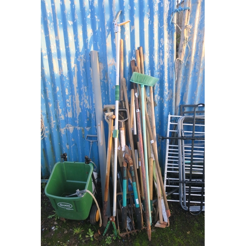 85 - ASSORTED GARDEN TOOLS