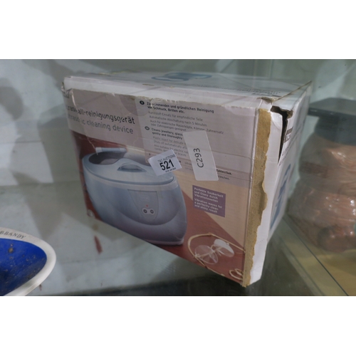 521 - ULTRASONIC CLEANING DEVICE