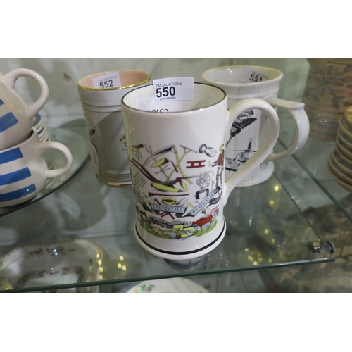 550 - BURLEIGH IRONSTONE TANKARD