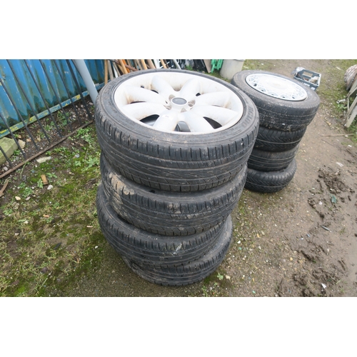 86 - SET OF 4 MINI ALLOY RIMS