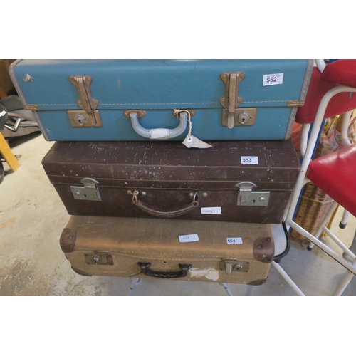 553 - BROWN VINTAGE CASE