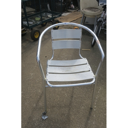 99 - 4 BISTRO CHAIRS