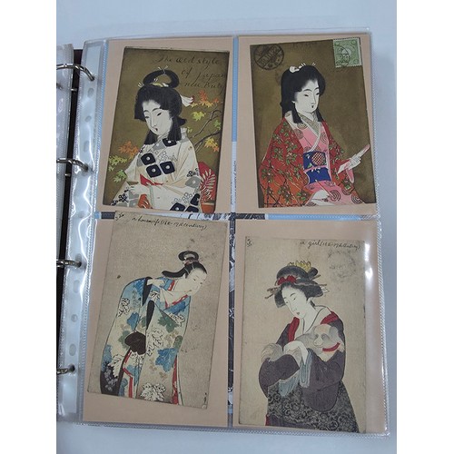 28 - Prince Tokugawa Yoshinobu. The last Japanese Shogun Emperor. An album of postcards from the collecti... 