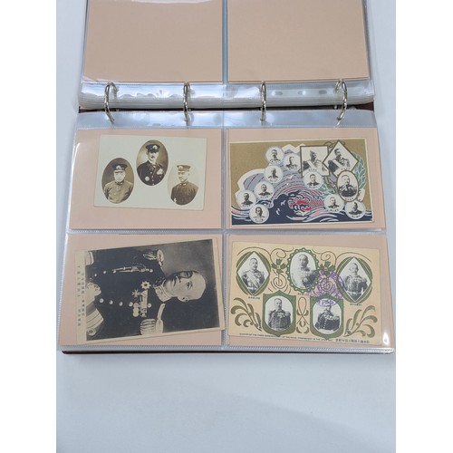 28 - Prince Tokugawa Yoshinobu. The last Japanese Shogun Emperor. An album of postcards from the collecti... 