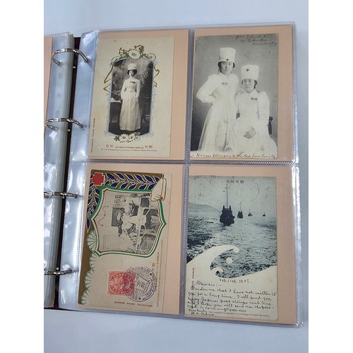 28 - Prince Tokugawa Yoshinobu. The last Japanese Shogun Emperor. An album of postcards from the collecti... 