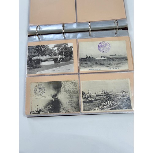 28 - Prince Tokugawa Yoshinobu. The last Japanese Shogun Emperor. An album of postcards from the collecti... 