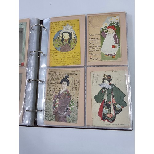 28 - Prince Tokugawa Yoshinobu. The last Japanese Shogun Emperor. An album of postcards from the collecti... 