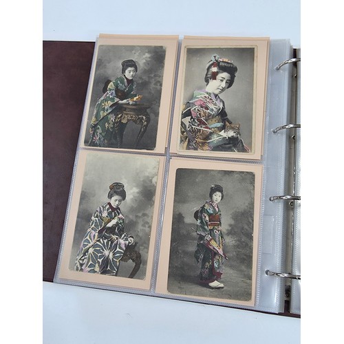 28 - Prince Tokugawa Yoshinobu. The last Japanese Shogun Emperor. An album of postcards from the collecti... 