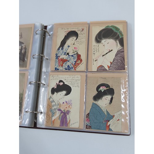 28 - Prince Tokugawa Yoshinobu. The last Japanese Shogun Emperor. An album of postcards from the collecti... 