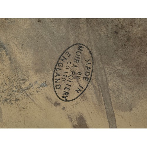 141 - Vintage pottery Amontillado Medium Dry Sherry Barrel by Moira Pottery 29cm (H) 20cm (D)