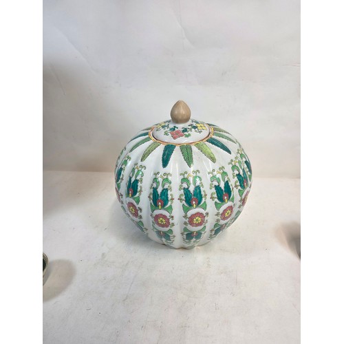 143 - Ceramics. Collectors lot to include a large vintage Mantle Vase, a large Chinoiserie Ginger Jar, sma... 