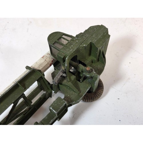 178 - Corgi Major Toys Corporal missile erector vehicle with missile and Corporal missile launcher with mi... 