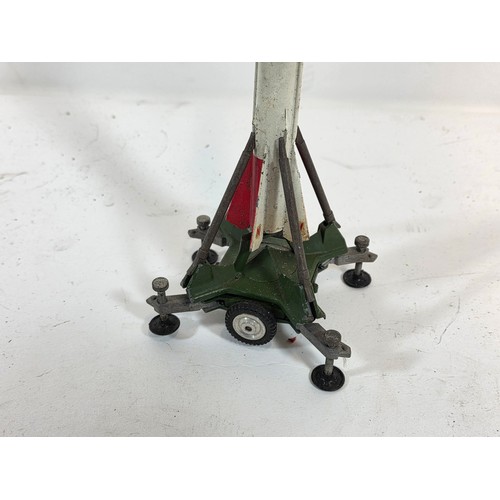 178 - Corgi Major Toys Corporal missile erector vehicle with missile and Corporal missile launcher with mi... 