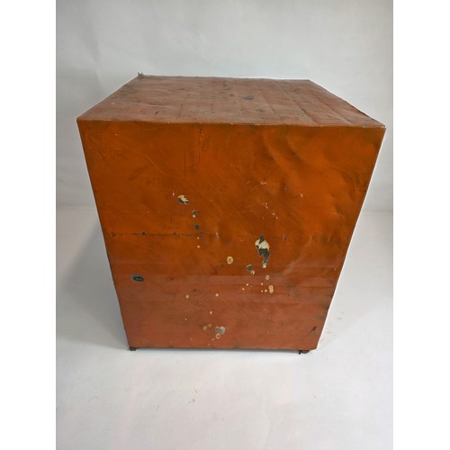 5 - Repurposed metal fuel or water tank to create a Paul Newman themed bedside or man cave industrial lo... 