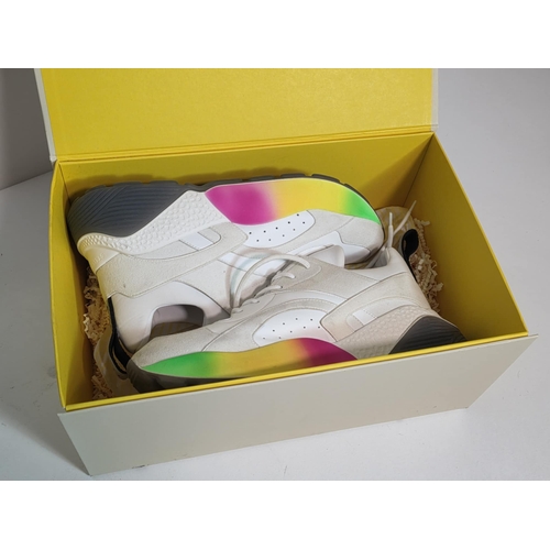11 - Stella McCartney. A pair of pre owned Eclypse rainbow sole sneakers in a Selfridges and Co box size ... 