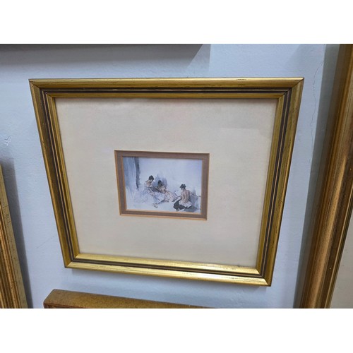 14 - Sir William Russell Flint Eight framed and glazed prints of nude models. UnsignedVarious sizes