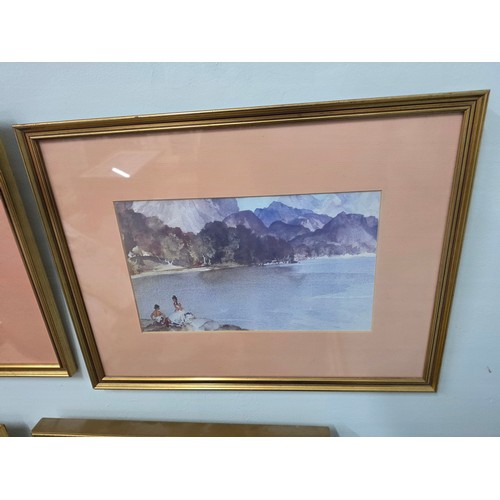15 - Sir William Russell Flint Eight framed and glazed prints of nude models. UnsignedVarious sizes