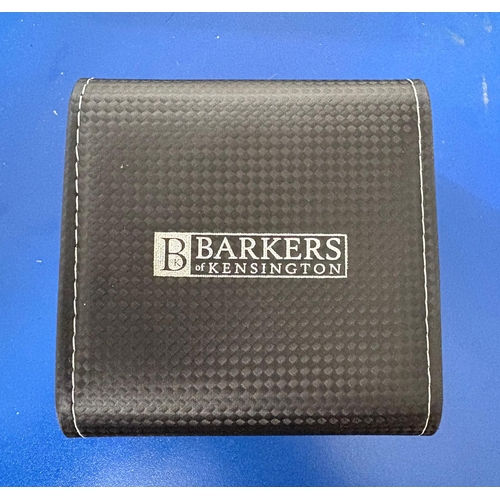4 - Barkers of Kensington Mega Sports Wristwatch.Quartz .In black.As new condition.With case & Sleev... 