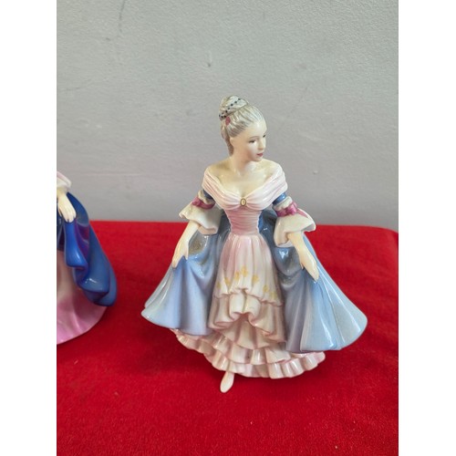 14 - Six vintage Royal Doulton ceramic figurines to include Pearly Boy, Rachel, Andrea, Gail, Sara and So... 