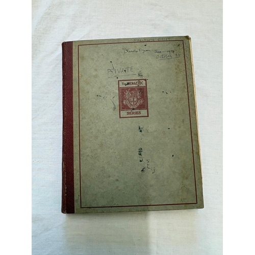 31 - Blanche Byron.  Her hand written diary starting Oct 1935 with contemporary cuttings and invitations ... 