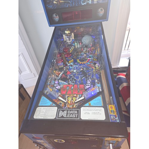 38 - DATA EAST 'Star Wars' Pinball Machine, circa 1992. ARL No. 018920  Refurbed before current ownership... 