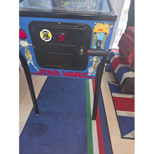 38 - DATA EAST 'Star Wars' Pinball Machine, circa 1992. ARL No. 018920  Refurbed before current ownership... 