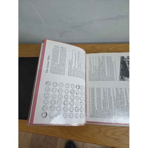 41 - An album of newsletters from the letter box study group, pictures, postcards and information related... 