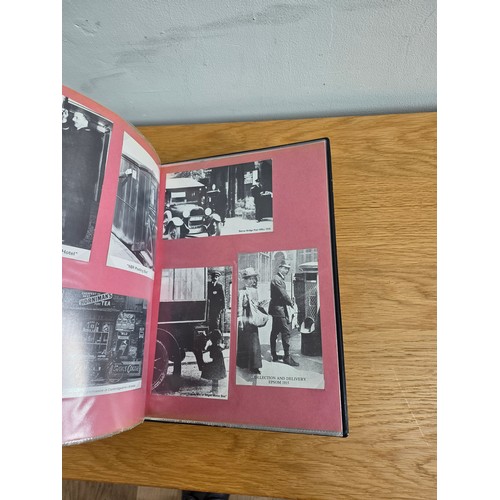 41 - An album of newsletters from the letter box study group, pictures, postcards and information related... 