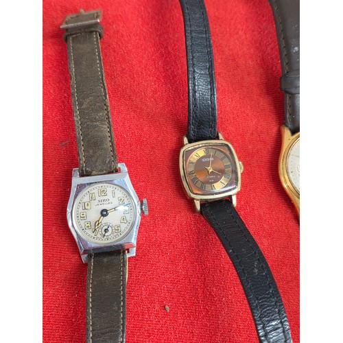 44 - Wrist and Pocket watches, 17 vintage to include Ingersoll London, Olivia, Citizen, Action, Siro, Gou... 